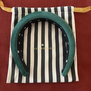 Lele Sadoughi padded velvet headband